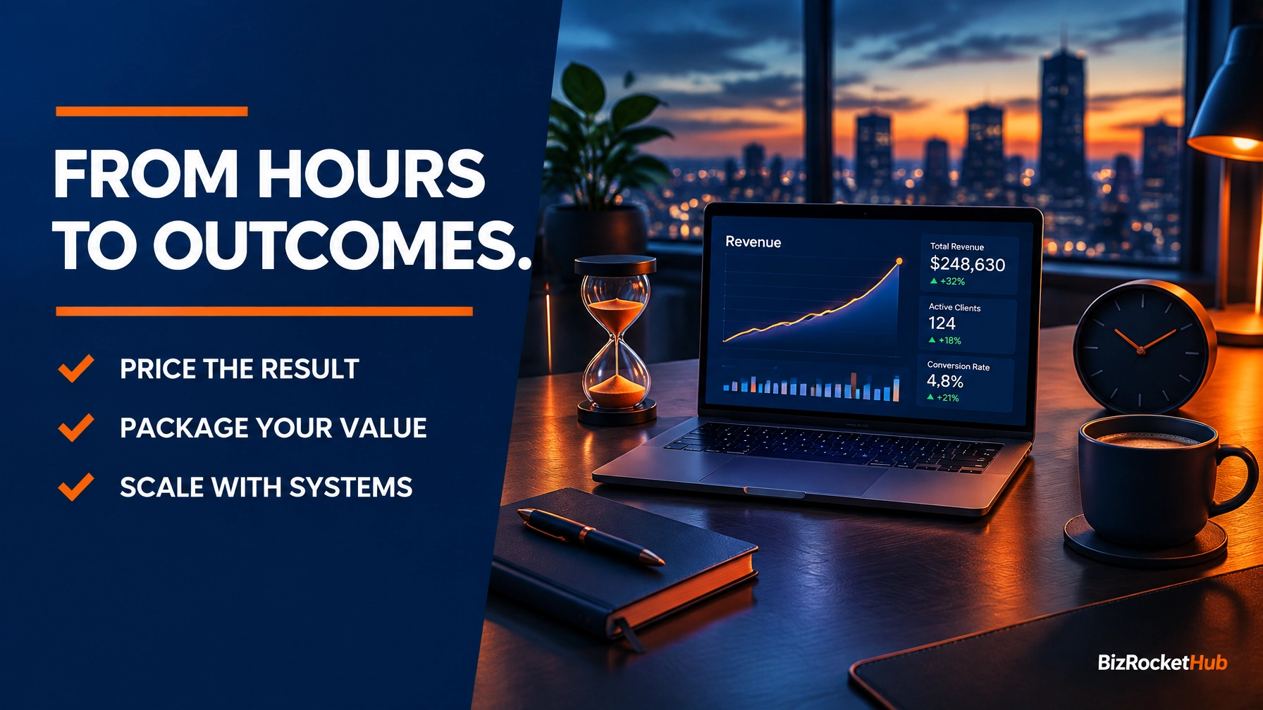 From Hours to Outcomes: How to Scale Your Business Without Adding More Hours