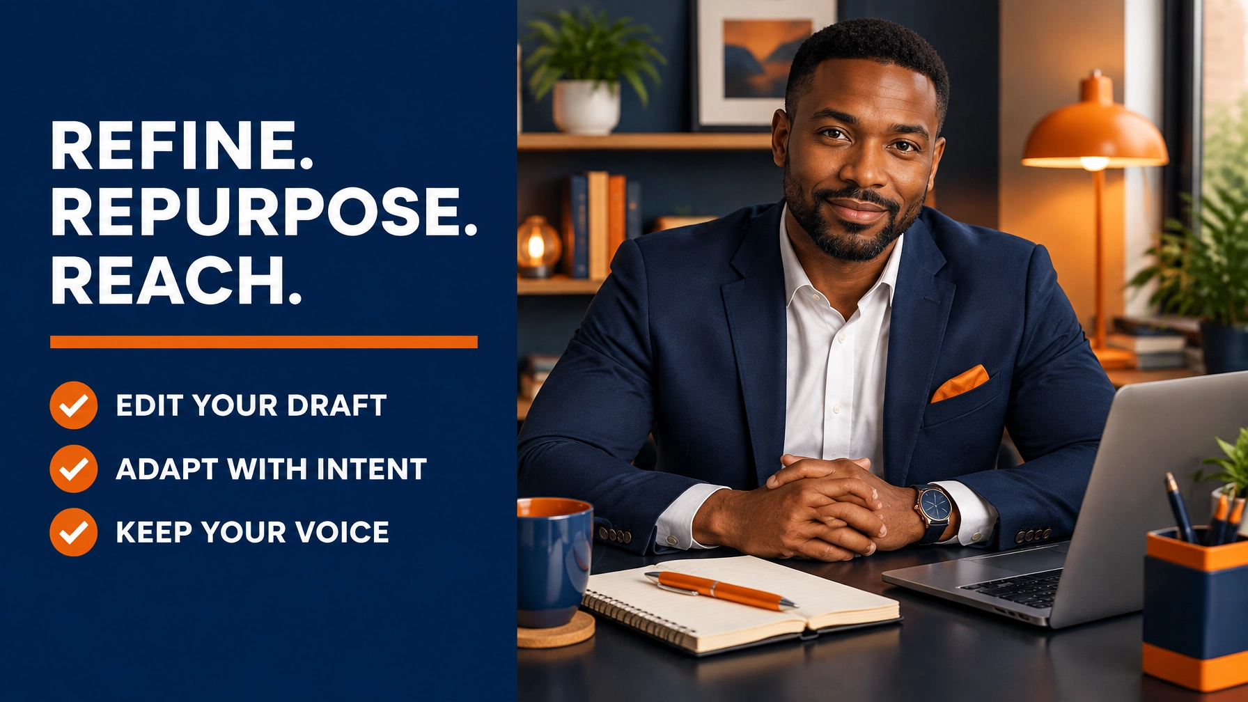 Refine. Repurpose. Reach: The Buzz Social Biz Loop That Turns One Idea Into Four Platform-Ready Posts